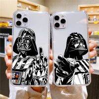 [Hot K] สตาร์วอร์สการ์ตูนน่ารักเคสสำหรับ Apple iPhone 14 13 12 11 Pro Max XS Max X XR 7 8 Plus แกนทึ่คลุมโทรศัพท์ใสนุ่ม