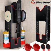 Iron Wall-mounted Hanger Angle Grinder Frame Tool Plate Hook Parts Storage Box Car Polisher Hanger Hanging Board Toolbox Storage