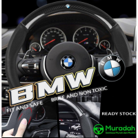 BMW หุ้มพวงมาลัยรถยนต์หนังคาร์บอนไฟเบอร์ BMW Carbon Fibre Leather Car Steering Cover E46 E90 E60 E39 F30 E36 F10 F20 E87 E92 E30 E34 X1 X3 X4 X5 X6 Series3 Series5