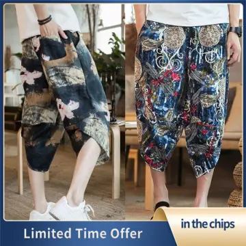 Gafeng Mens Linen Pants Yoga Beach Loose Fit Casual India | Ubuy