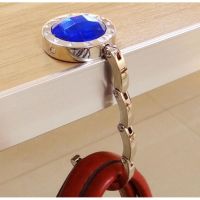 Handbag Hooks Bag Hanger Holder Crystal Hook Purse Table Hanger Accessories Gift