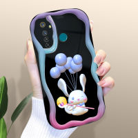 ปากกาการ์ตูน Realme 10 2 Pro 5 5i 5 Pro 5S 6 6i 6 Pro 7 7i 7 Pro 8 5G เคสโทรศัพท์การ์ตูน Sanrio มีเนื้อครีมและขอบลอนปกอ่อน