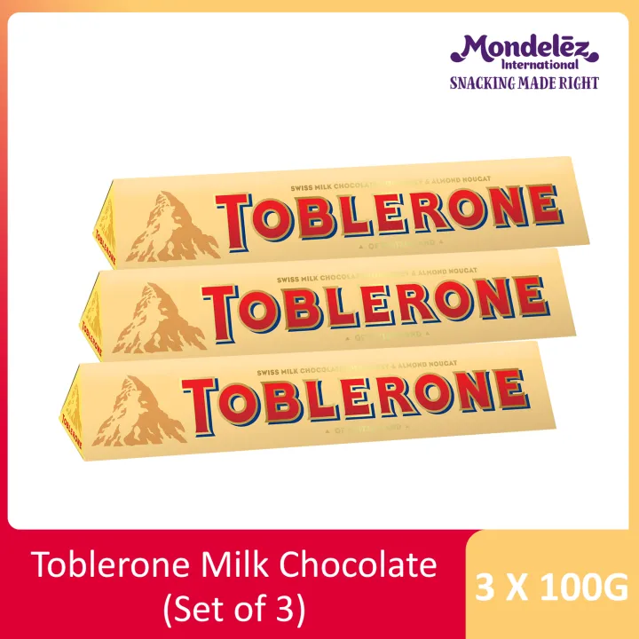 Toblerone Milk 100g Set of 3 | Lazada PH