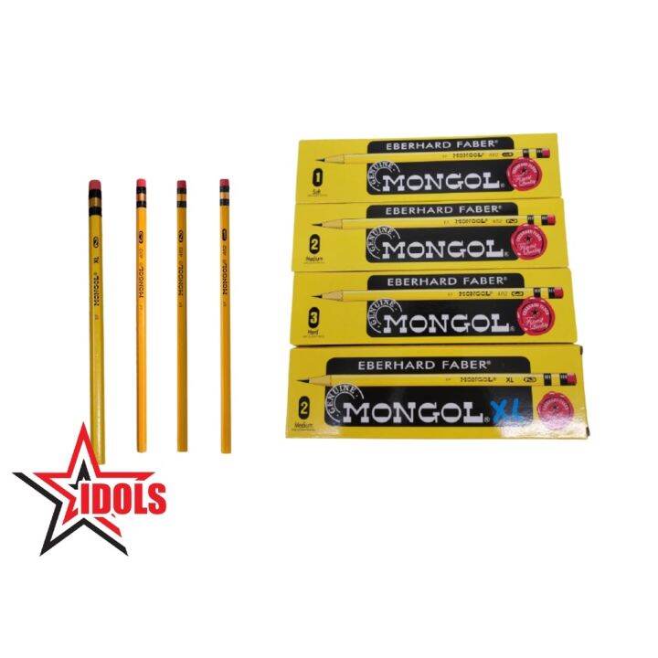 Mongol Pencil 1 2 3 and XL | Lazada PH