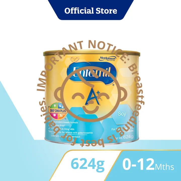 Enfamil A+ Stage 1 Soy Infant Formula Baby Milk Powder