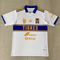 2022 2023 ล่าสุด เสื้อกีฬาแขนสั้น ลายทีมชาติฟุตบอลชั้นนํา Tigers Two Away 23-24 ไซซ์ S-XXL AAA