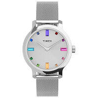 Timex Dress Watch (Model: TW2U87000VQ) Silver/Multicolor