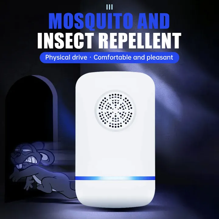 【Malaysian stock】Electric Ultrasonic Pest Repeller Control Mosquito ...