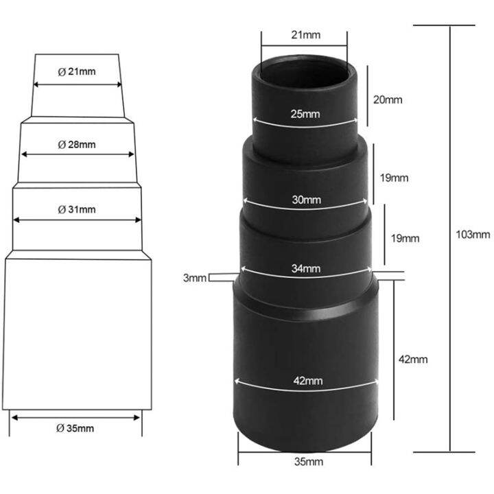 universal-vacuum-cleaner-power-tool-dust-extraction-hose-adaptor-26-5mm-32-5mm-34-5mm-40-5mm-for-vacuum-adapter