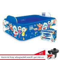 ?สินค้าขายดี? Doraemon TOY สระว่ายน้ำ 2 ลอน กันลื่น ขนาด ยาว 200*กว้าง 150*สูง 50 ซม. ลาย Doraemon ##ของเล่นเด็ก รถ ของสะสม หุ่นยนต์ ตุ๊กตา ของขวัญ เด็ก โมเดล ฟิกเกอร์ Toy Figure Model Game