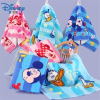 (Hot clothes)Disney ผ้าเช็ดหน้าลายการ์ตูนขนาด25X50ซม.,ผ้าเช็ดตัวเด็กผ้าฝ้ายเนื้อนุ่มผ้าเช็ดตัวสำหรับทารกแรกเกิด