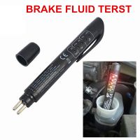 XHLXH Universal Accurate with 5 LED Indicator Digital Display Tester Pen Brake Fluid Oil Oil Quality Check Pen Brake Fluid Tester Car Diagnostic Tool Brake Liquid Tester