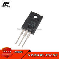 5Pcs Original NJM7815FA TO-220F JRC7815A 7815A LM7815 TO220F สาม Terminal Regulator คอนเวเตอร์อินเตอร์เกทใหม่เดิม