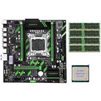 X79-ZD3 Motherboard M.2 NVME MATX with Xeon E5 2689 2.5GHz CPU 4x8GB (32GB) DDR3 1600MHZ ECC/REG RAM