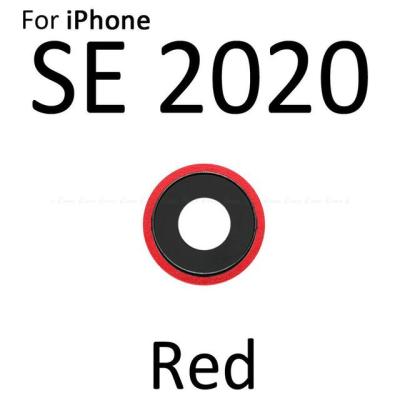 【☑Fast Delivery☑】 nang20403736363 ด้านหลังกระจกกล้องถ่ายรูปวงแหวนเลนส์ฝาภาพกรอบที่จับสำหรับ Iphone Se 2020 2016