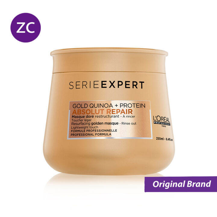 Loreal Serie Expert Absolut Repair Gold Quinoa + Protein Masque 250ml