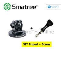 Smatree Smatree Aluminum Tripod Mount + Long Screw Alumunium for GoPro / DJI / Insta360 / SJCAM / Xiaomi l Action Camera