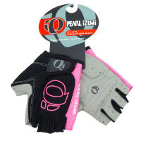 Pearl iZUMi ถุงมือปั่นจักรยานแบบเจลตรงฝ่ามือ รุ่น Pearl - สีชมพู