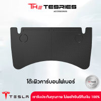 Teslaโต๊ะอเนกประสงค์ใน สำหรับ Model Y/3 น้ำหนักเบา โต๊ะบอร์ดพบพาสะดวก ผิวคาร์บอนไฟเบอร์ HDF สำหรับรถยนต์ระดับไฮเอนด์