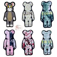 พรมเช็ดเท้า ทรงBearbrick ลายแบรนด์เนม ลายการ์ตูน น่ารักมากก