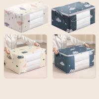 Large Capacity Household Foldable Storage Bag Clothes Blanket Organizer Box Quilt Dustproof Storage Bag Closet Cabinet Organizer