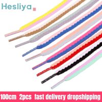 【HOT】❁❈❅ 100CM Colorful Shoelaces Shoes Accessories Laces Flat Shoe Classic Shoelace Color Matching Strings 2PCS