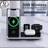 3in1 แท่นชาร์จ original Fast Qi 15W Wireless Charger แท่นชาร์จไร้สาย 3in1 R11 สำหรับ S22 S21 S20 Ultra S10 S9 S8 Plus Note8 Note9/ i14 14Pro 13 14 ProMax 12 11 XR By Tight.shop