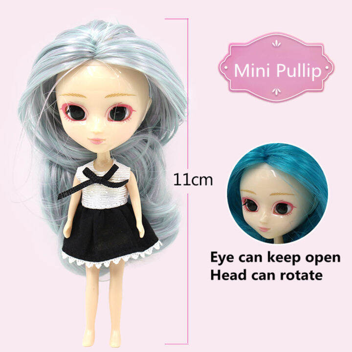 dbs-pullip-mini-blyth-doll-10cm-diy-nude-body-10cm-lovely-cute-long-hair