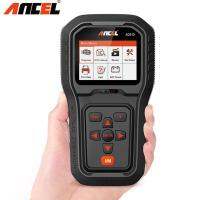 Ancel AD510 Plus OBD2เครื่องสแกนเนอร์รถยนต์เครื่องทดสอบแบตเตอรี่อ่านรหัสที่ชัดเจน OBD รถยนต์วินิจฉัยหลายภาษาอายุการใช้งานอัปเดตฟรี