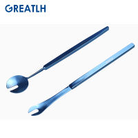 ไททาเนียมอัลลอยด์ schepens Orbital retractor ศัลยกรรมตา Wells enucleation Spoon Eye Tools