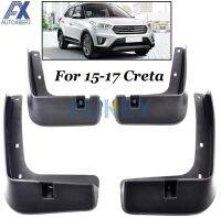 สำหรับ Hyundai Creta Ix25 2015 2016 2017 2018 2021แผ่นกันโคลนล้อรถยนต์บังโคลนบังโคลนด้านหน้าเบ้าหล่อด้านหลังรถบังโคลน S