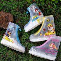 【hot sale】 ✓✤ B53 Waterproof Rain Reusable Shoes Cover Slip-resistant Zipper Overshoes Childrens PVC Waterproof Shoes PAW Patrol Anti-slip Overshoes For Travel Outdoor Non - Slip Silicone Shoe Cover Thick Wear - Resistant Rain Boots Rainproof Shoe Cover