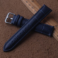 13mm 14mm 15mm 16mm 17mm 18mm 19mm 20mm Watchbands Dark Blue Watches Men Women Straps Wrist Bands Genuine Leather celets hot