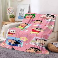 Crayon Shin-Chan Comic Blanket Cartoon Cute Sofa Office Nap Air Conditioning Soft Keep Warm Can Be Customized B4