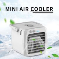 พัดลม แอร์ ใหม่เย็นใบพัดลม usb แบบพกพามินิเครื่องปรับอากาศพัดลม พัดลม ไอเย็น Mini air conditioner Cooling Fan ใหม่เย็นใบพัดลม usb แบบพกพา