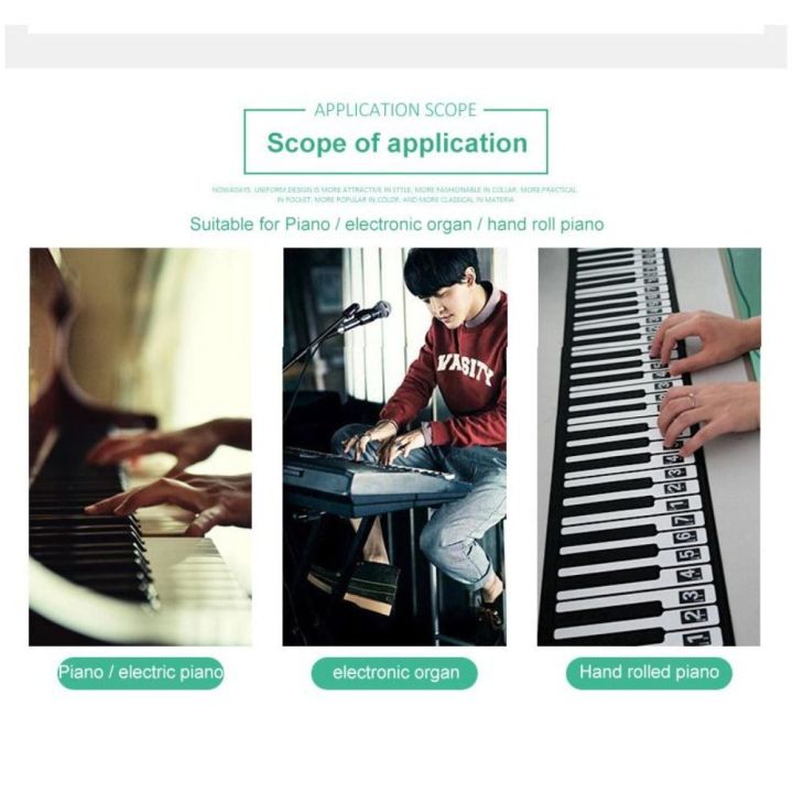 enddiiyu-กุญแจ54-61-88-ป้ายโน้ตคีย์บอร์ดเปียโน-บันไดเปียโนซ่อน-พีวีซีโปร่งใส-สติกเกอร์พนักงานออร์แกนเปียโนอิเล็กทรอนิกส์-ของใหม่-ใช้ซ้ำได้-สติกเกอร์โน้ตคีย์บอร์ดเปียโน-สำหรับผู้เริ่มต้นหัดเล่น