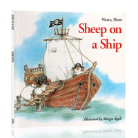 Lamb on a ship original English picture book Liao Caixing audio book sheet in a jeep the same series of childrens Enlightenment cognitive books PAPERBACK ENGLISH picture book sheet in a shop