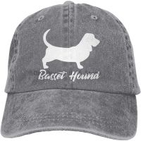 Basset Hound Men Women Adjustable Vintage Jeans Baseball Cap Dad Hat