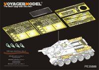 Voyager PE35886 1/35 SU-122ชุดรายละเอียดพื้นฐาน (สำหรับ MINIART 35175/35181)