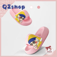 QZshop รุ่นใหม่แนะนำ? รองเท้าแฟชั่น รองเท้าแตะแบบสวมน่ารักมากพื้นหนาใส่แล้วสูงสุดดีไซน์น่ารักเวอร์ รองเท้าพื้นนุ่มใส่สบายมากแม่?