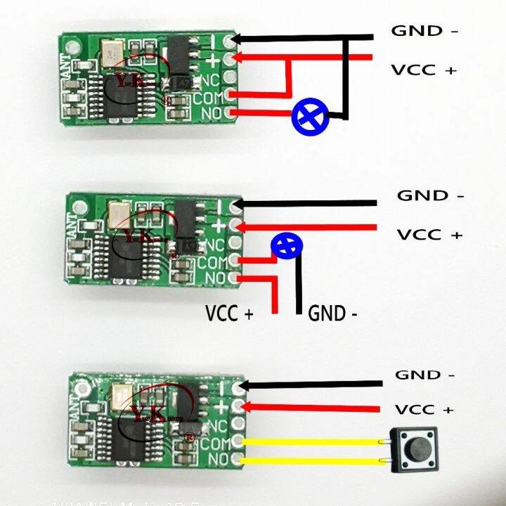 กระดิ่งประตูประหยัดพลังงานรีเลย์มินิติดต่อ-rf-ไร้สาย-switches3-7v4-2v5v6v7-4v9v12v-สมาร์ทโฮมสวิตช์รีโมทขนาดเล็กถาม