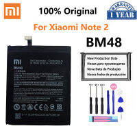 (ในสต็อก) 100 Original Xiao Mi BM48 4000MAh Xiaomi Note 2 Note2 XiaomiNote2คุณภาพสูงศัพท์เปลี่ยนแบตเตอรี่ **