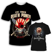 Popular Pop Men T Shirt Five Finger Death Punch Print Tshirt Pullover