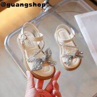 guangshop Shining Diamond Girls รองเท้าแตะ Soft Sole Anti-Slippery Princess Sandals 3-16 Years Old Kids Shoes T22N06CC-63