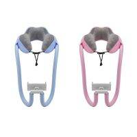Lazy U shaped Support Holder Nap Memory Foam Cervical Spine Neck with Tablet Computer Stands