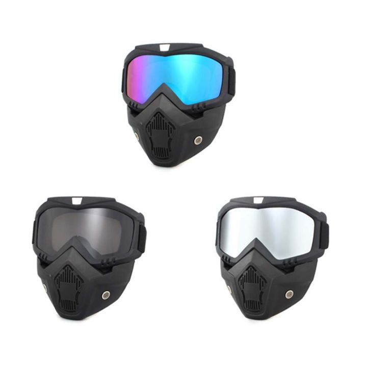 Military Tactical Cosplay Full Face Mask Goggles Helmet Airsoft ...