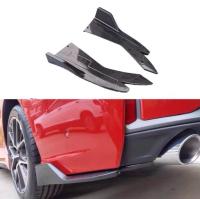 【CC】 2PCS Car Rear Winglets Side Skirt Splitters Spoiler Trim