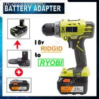 ❦☃☬ gadfsdfs Adaptador De Bateria Para RIDGID 18V Converter Portátil Conector Ferramentas Elétricas