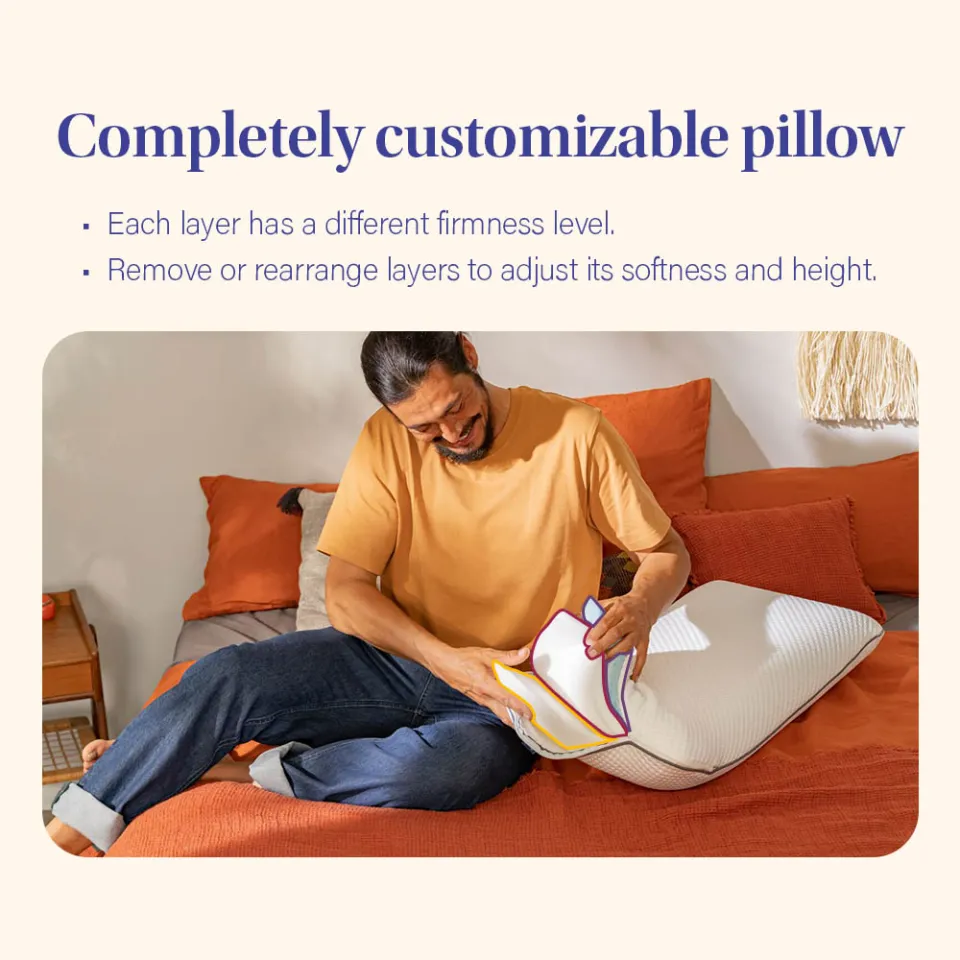Emma Memory Foam Pillow  Breathable, hypoallergenic pillow – Emma® US