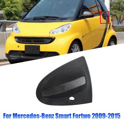 1Pair Outside Door Handle Lock Cover Replacement Accessories A4517200700 A4517200600 for Mercedes-Benz Smart Fortwo 451 2009-2015 Puller Caps